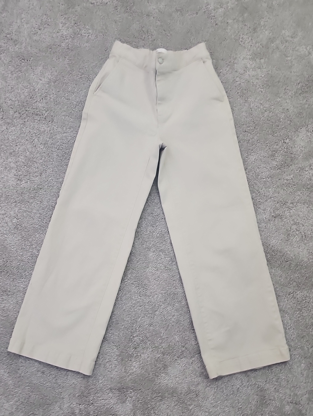 OAK + FORT Cream Color Pants